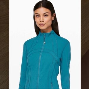 Lululemon Define Jacket in Teal/Turquoise